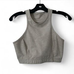 Outdoor Voices Athena Tan Crop Tank Top Size Small